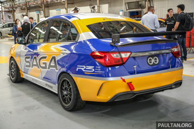 Proton R3 tayang jentera lumba Saga baharu dengan rekaan <em>livery</em> terkini – bakal berentap di S1K 2019