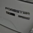 Subaru Forester GT Edition previewed in Singapore