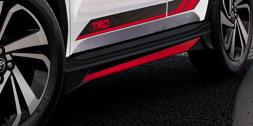 Toyota Raize kini ditawarkan dengan aksesori TRD 1043820