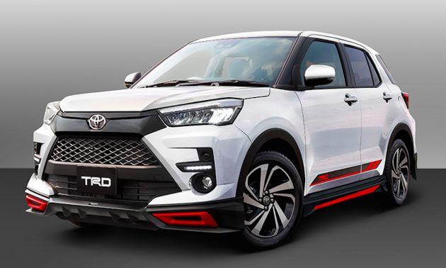 Toyota Raize kini ditawarkan dengan aksesori TRD