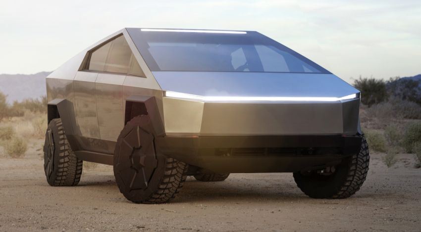 Tesla Cybertruck unveiled – space-age design electric pick-up with 800 km range, 0-96 km/h in 2.9 seconds 1050025