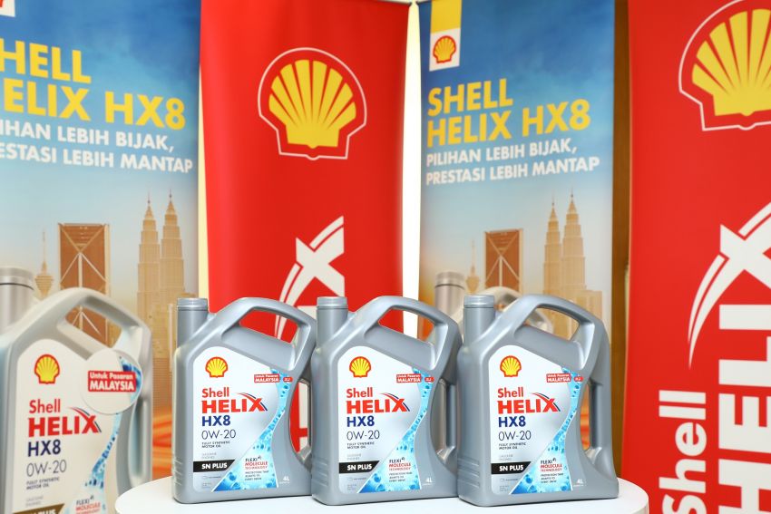 Shell Helix HX8 0W 20 dengan Flexi Molecule kini di pasaran – RM199 bagi pek 4L, RM53.90 untuk 1L 1040562