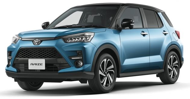 Toyota Raize revealed – rebadged Daihatsu Rocky, 98 PS 1.0L turbo three-pot, CVT, optional AWD, fr RM64k