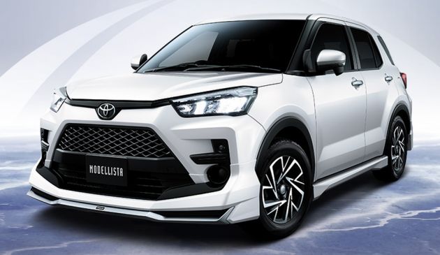 Toyota Raize Modellista dalam dua gaya berbeza