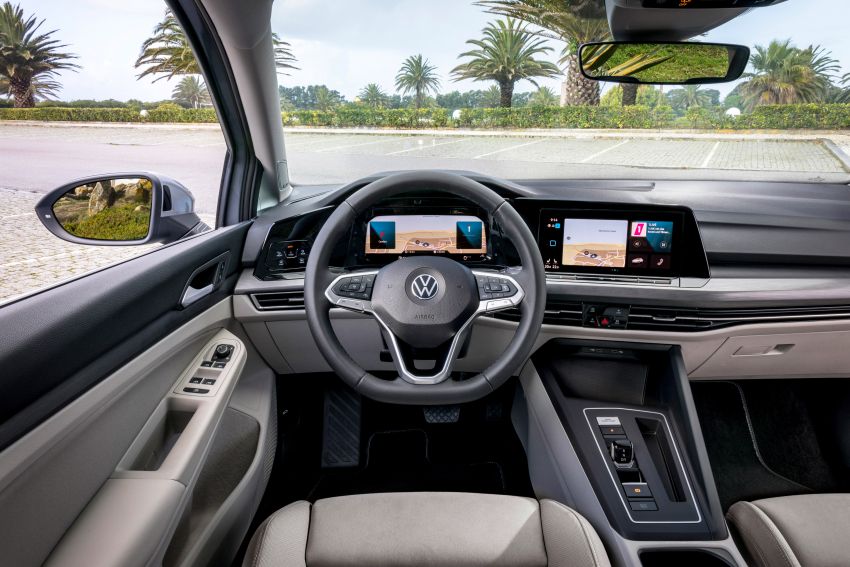 MEGA GALLERY: Volkswagen Golf Mk8 gets detailed 1052538