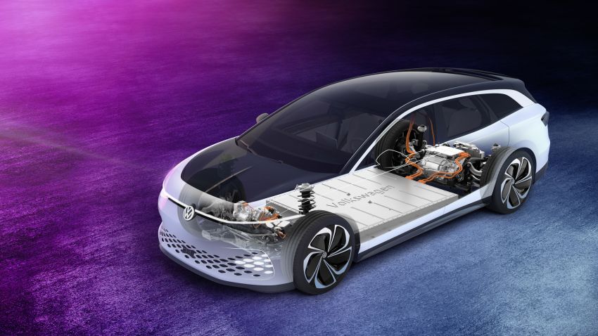 Volkswagen ID. Space Vizzion – kuasa 335 hp, tork 659 Nm, jarak gerak 590 km dan 0-100 km/j dalam 5.4 saat 1049312