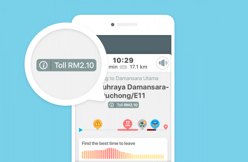 Waze memperkenalkan ciri paparan kadar tol – untuk pengguna rancang perjalanan agar lebih efisien 1050399