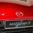 2019 Mazda MX-5 RF in Malaysia – new 184 PS engine, telescopic steering, CarPlay, Android Auto, RM260k