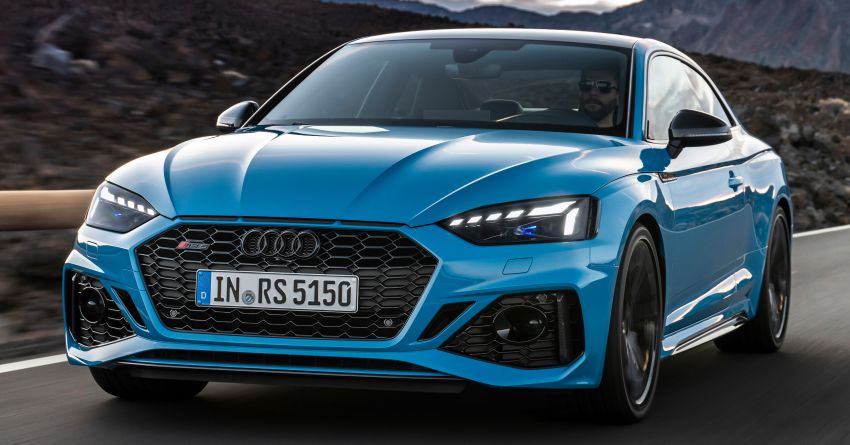 2020 Audi RS5 Coupe, Sportback facelift debut – 2.9L V6 TFSI, 450 hp & 600 Nm; minor upgrades overall 1059165