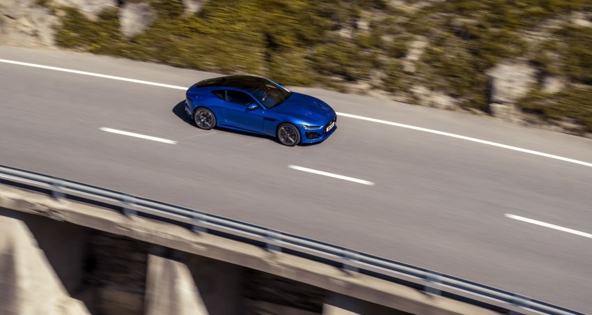 2020 Jaguar F-Type Coupe, Convertible facelift debut – 5.0L V8 RWD returns, improved tech; fr RM292k in UK 1055265