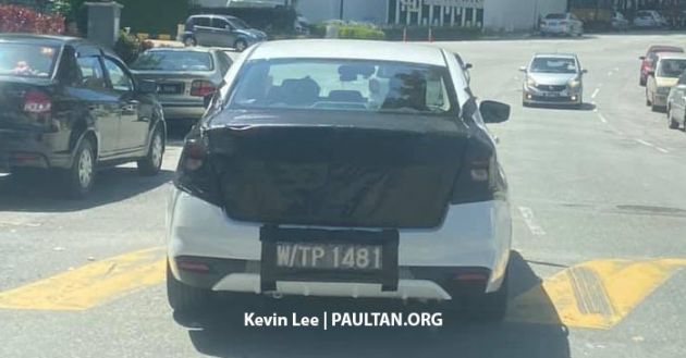 SPYSHOTS: 2020 Nissan Almera spotted in Malaysia
