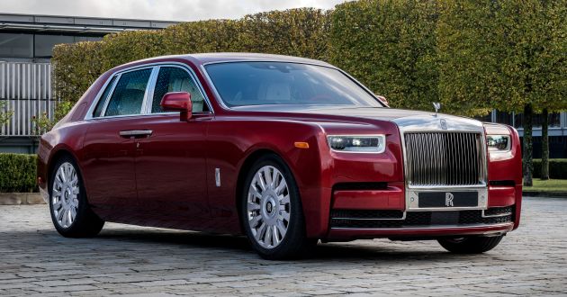 Custom Rolls-Royce RED Phantom made to fight AIDS