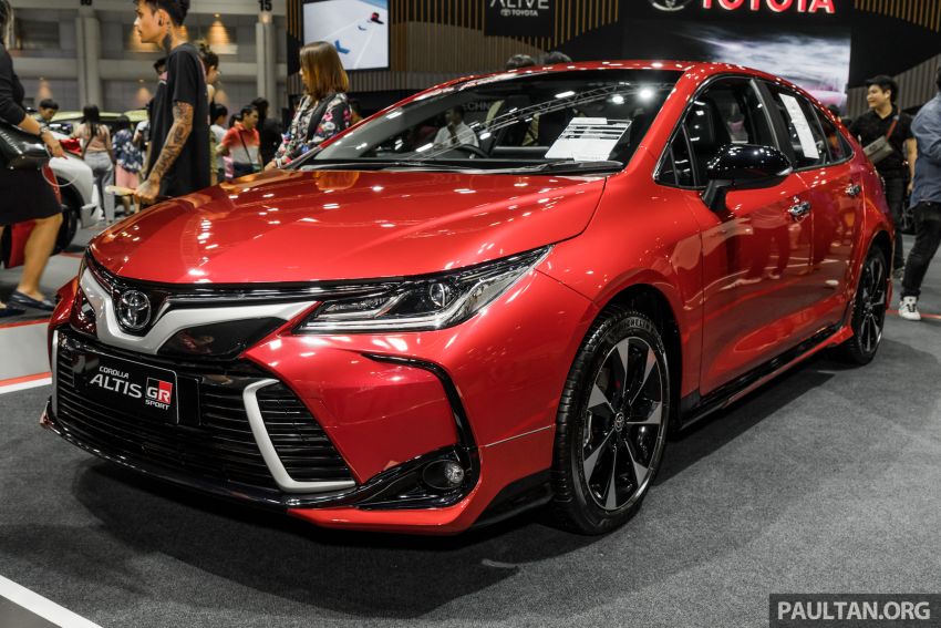GALLERY: 2019 Toyota Corolla Altis GR Sport on show at Thailand Motor Expo – 140 PS 1.8L; from RM138k 1054769