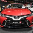 GALLERY: 2019 Toyota Corolla Altis GR Sport on show at Thailand Motor Expo – 140 PS 1.8L; from RM138k