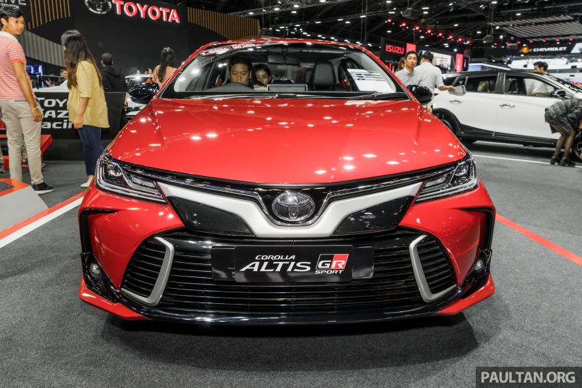 GALLERY: 2019 Toyota Corolla Altis GR Sport on show at Thailand Motor Expo – 140 PS 1.8L; from RM138k 1054772