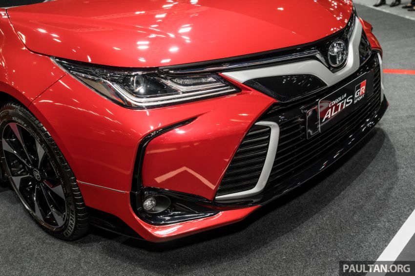 GALLERY: 2019 Toyota Corolla Altis GR Sport on show at Thailand Motor Expo – 140 PS 1.8L; from RM138k 1054774