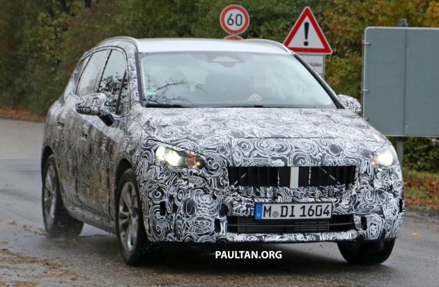 SPIED: BMW 2 Series Active Tourer seen, with interior