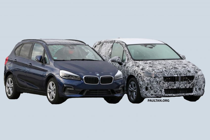 SPIED: BMW 2 Series Active Tourer seen, with interior 1055599