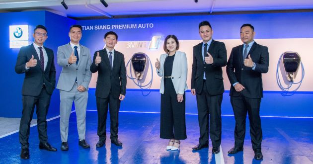 BMW Malaysia, Tian Siang Premium Auto launch two new BMW i charging facilities in Gurney Paragon Mall