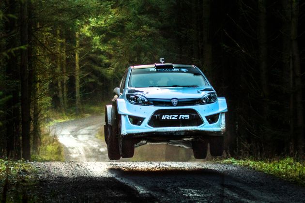 Proton Iriz R5 lakukan ujian khas untuk ke WRC di Ireland Utara, sekali lagi bersama Marcus Grönholm