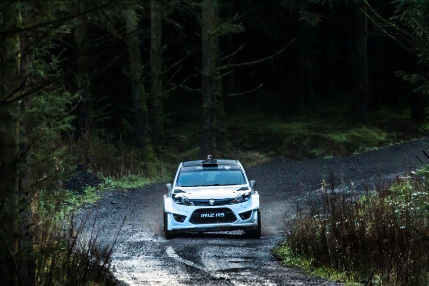 Proton Iriz R5 lakukan ujian khas untuk ke WRC di Ireland Utara, sekali lagi bersama Marcus Grönholm 1061402