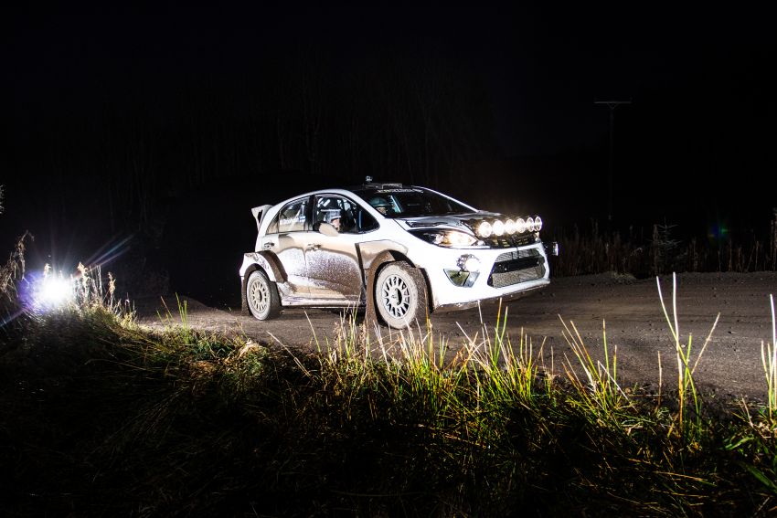 Proton Iriz R5 lakukan ujian khas untuk ke WRC di Ireland Utara, sekali lagi bersama Marcus Grönholm 1061404