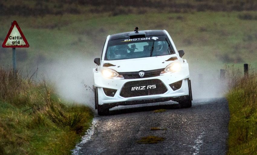 Proton Iriz R5 lakukan ujian khas untuk ke WRC di Ireland Utara, sekali lagi bersama Marcus Grönholm 1061702