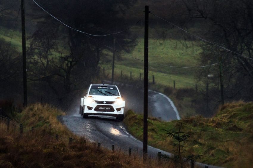 Proton Iriz R5 lakukan ujian khas untuk ke WRC di Ireland Utara, sekali lagi bersama Marcus Grönholm 1061701