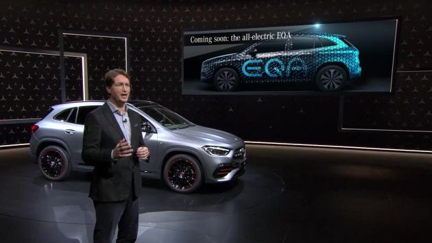 Mercedes-Benz EQA now an electric SUV, due in 2020