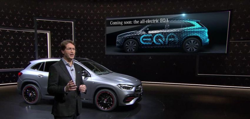 Mercedes-Benz EQA now an electric SUV, due in 2020 1059514