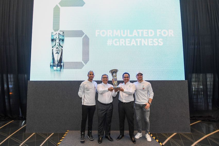 Petronas, Mercedes-AMG rai kemenangan ke-enam Constructor’s Championship di Kuala Lumpur 1056423