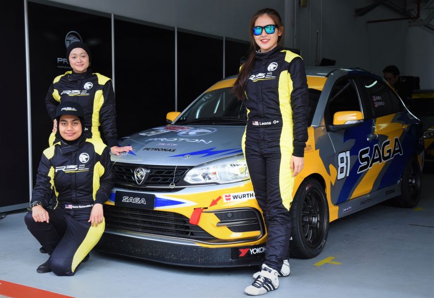 Proton R3 diperhebatkan lagi dengan kehadiran 3 pelumba wanita – bantu kejuaraan dalam S1K 2019 1054385