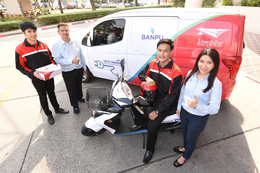 Thailand Post rolls out EV fleet for use in Bangkok 1057492