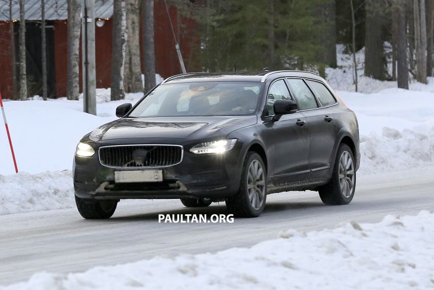 SPIED: Volvo S90, V90 and V90 Cross Country facelifts 1059682