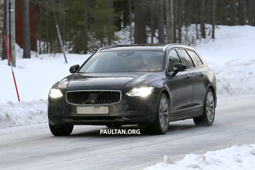 SPIED: Volvo S90, V90 and V90 Cross Country facelifts 1059668
