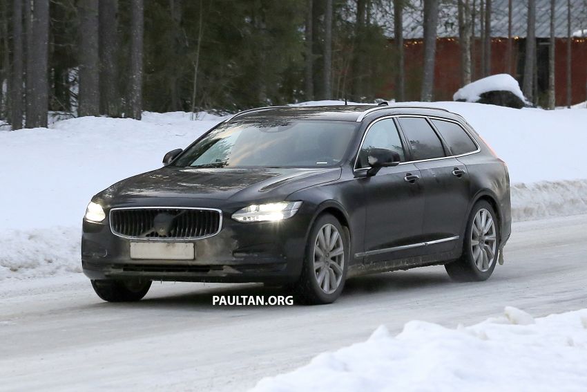 SPIED: Volvo S90, V90 and V90 Cross Country facelifts 1059669