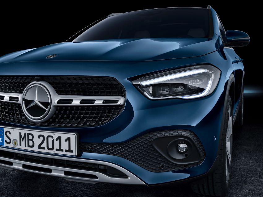 H247 Mercedes-Benz GLA revealed – BMW X2 rival grows taller and receives new tech and engines 1058680