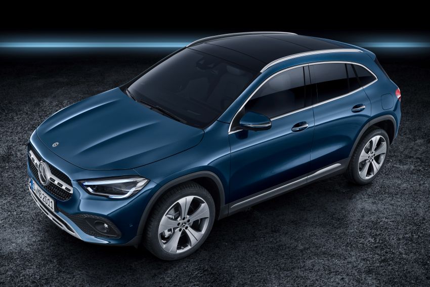 H247 Mercedes-Benz GLA revealed – BMW X2 rival grows taller and receives new tech and engines 1058686