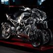 Yamaha Niken dengan semua panel badan aluminium