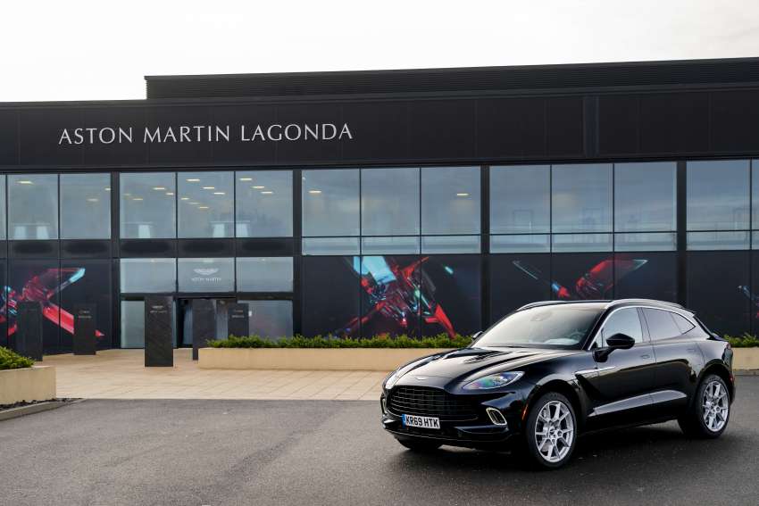 Aston Martin officially opens St Athan factory for DBX 1057356