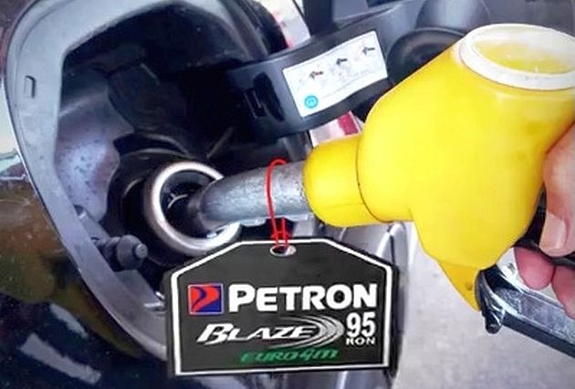 Petron mula jual RON95 Euro 4M di semua stesennya