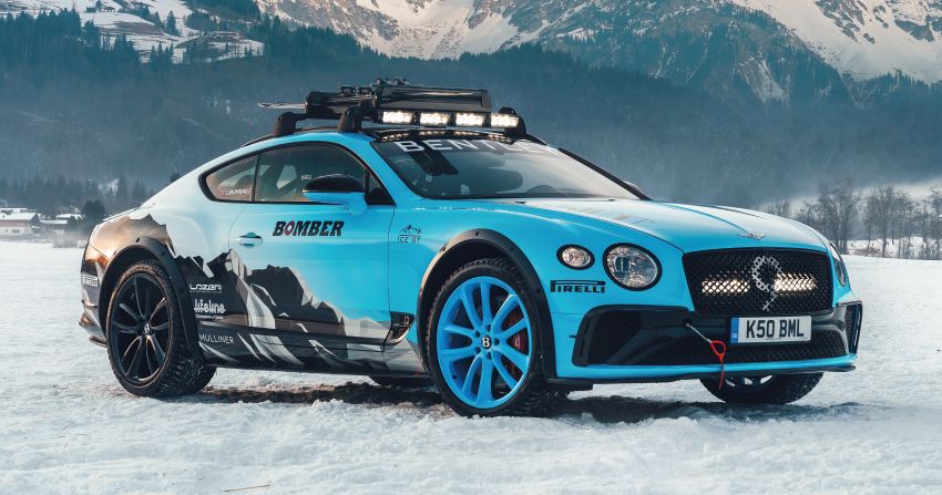 2020 Bentley Ice Race Continental GT breaks cover – 635 PS, 900 Nm, 0-100 km/h in 3.7s; to race on ice! 1074470