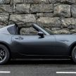 Mazda MX-5 GT Sport Tech di UK – aloi BBS, tempat duduk kulit <em>Burgundy Nappa</em>, keselamatan dinaiktaraf