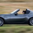 Mazda MX-5 GT Sport Tech di UK – aloi BBS, tempat duduk kulit <em>Burgundy Nappa</em>, keselamatan dinaiktaraf