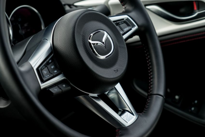 Mazda MX-5 GT Sport Tech di UK – aloi BBS, tempat duduk kulit <em>Burgundy Nappa</em>, keselamatan dinaiktaraf 1066863