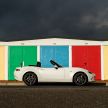 Mazda MX-5 GT Sport Tech di UK – aloi BBS, tempat duduk kulit Burgundy Nappa, keselamatan dinaiktaraf