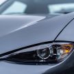 Mazda MX-5 GT Sport Tech di UK – aloi BBS, tempat duduk kulit Burgundy Nappa, keselamatan dinaiktaraf