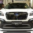 Subaru Forester GT Edition 2020 dilancar di S’pura