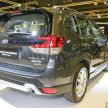 2020 Subaru Forester e-Boxer launched in Singapore – sole 2.0i-S EyeSight Hybrid variant; from RM378k