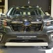 2020 Subaru Forester e-Boxer launched in Singapore – sole 2.0i-S EyeSight Hybrid variant; from RM378k